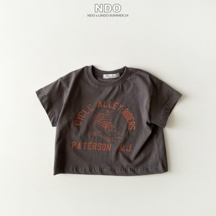 Lindo - Korean Children Fashion - #discoveringself - Bike Tee - 3
