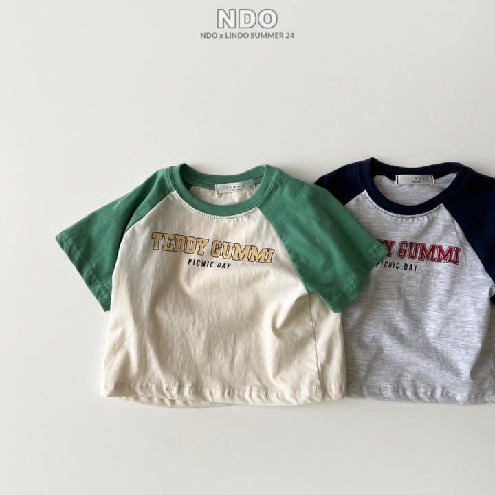Lindo - Korean Children Fashion - #discoveringself - Teddy Raglan Tee - 2
