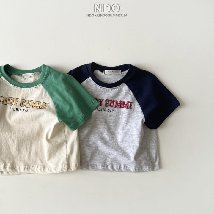 Lindo - Korean Children Fashion - #kidsstore - Teddy Raglan Tee - 5
