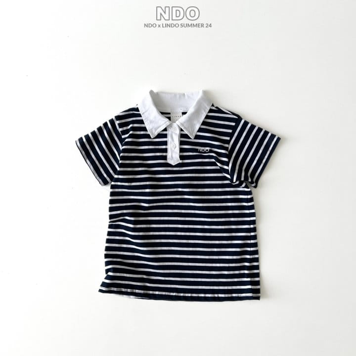 Lindo - Korean Children Fashion - #littlefashionista - Collar One-Piece - 4