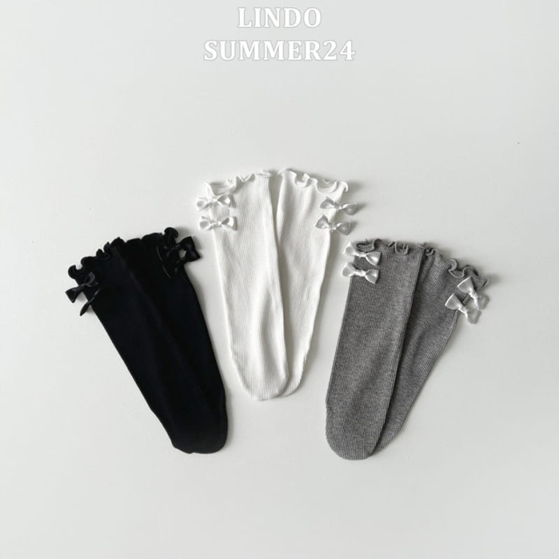 Lindo - Korean Children Fashion - #magicofchildhood - Ribbon Socks - 2