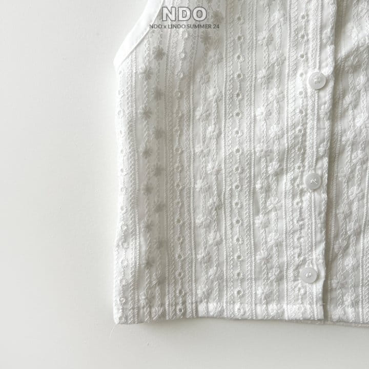 Lindo - Korean Children Fashion - #minifashionista - Vanilla Blouse - 3