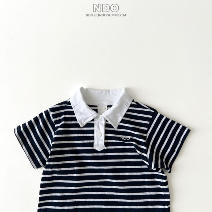 Lindo - Korean Children Fashion - #prettylittlegirls - Collar One-Piece - 6