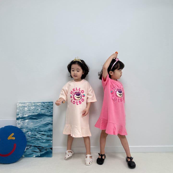Little Rabbit - Korean Children Fashion - #Kfashion4kids - L One-Piece - 5