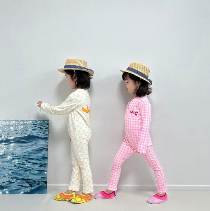 Little Rabbit - Korean Children Fashion - #discoveringself - Ribbon Rash Guard - 9