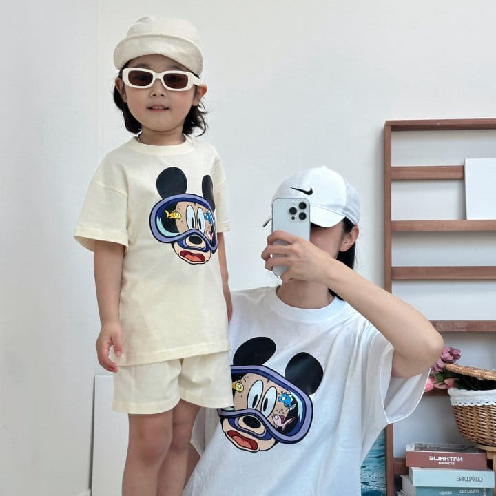 Little Rabbit - Korean Children Fashion - #prettylittlegirls - Swimming Goggles Set Dad - 11