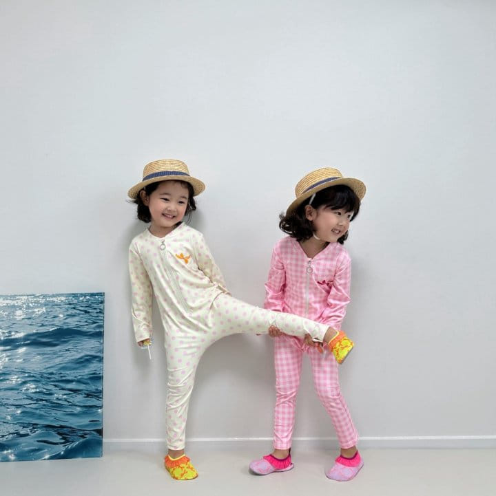 Little Rabbit - Korean Children Fashion - #stylishchildhood - Ribbon Rash Guard - 5