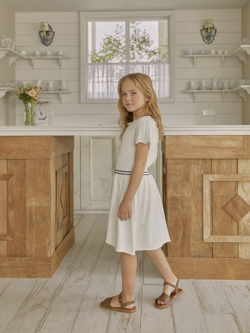 Lolobole - Korean Children Fashion - #Kfashion4kids - Half Knit One-Piece - 7