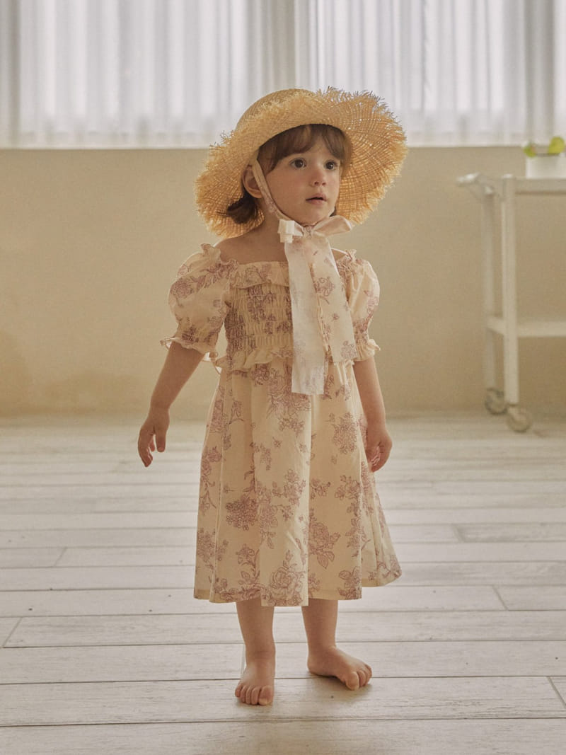 Lolobole - Korean Children Fashion - #Kfashion4kids - Isabel Smoke One-Piece - 5