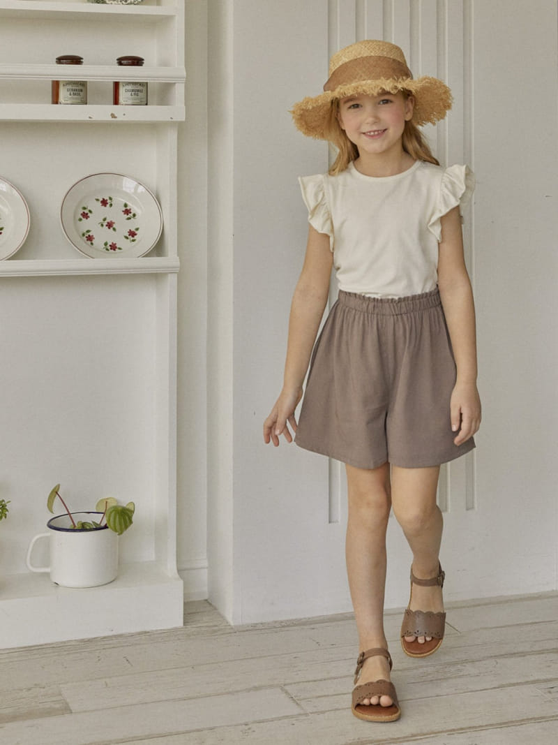 Lolobole - Korean Children Fashion - #Kfashion4kids - Natural Shorts - 9