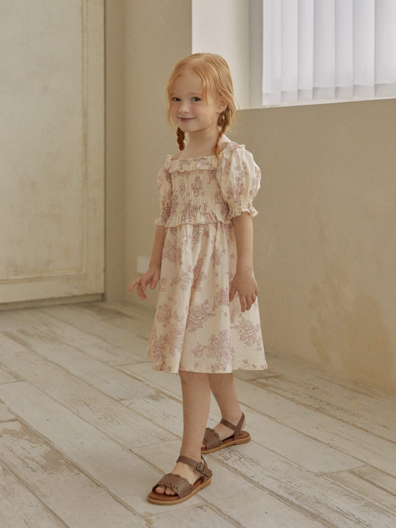 Lolobole - Korean Children Fashion - #childofig - Isabel Smoke One-Piece - 10