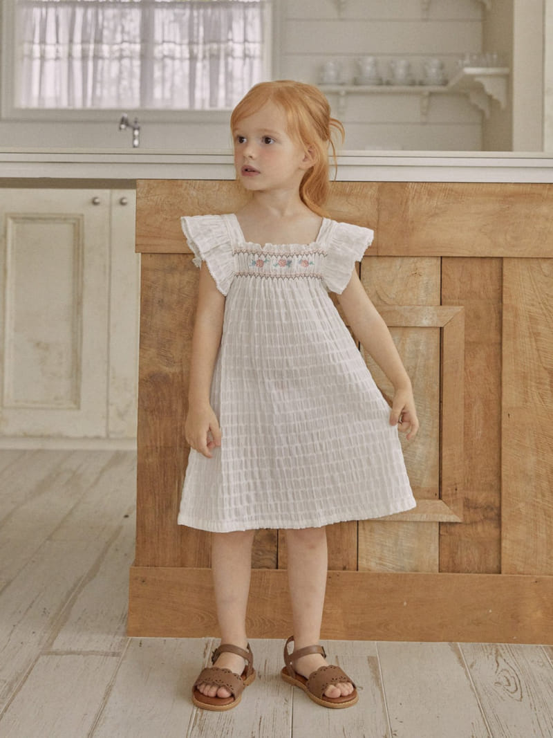 Lolobole - Korean Children Fashion - #childofig - Square One-Piece - 6