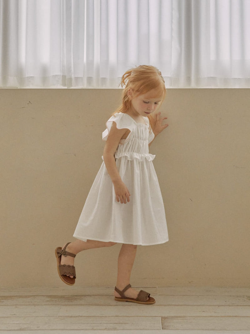 Lolobole - Korean Children Fashion - #childofig - Cinnamon Smoke One-Piece - 6