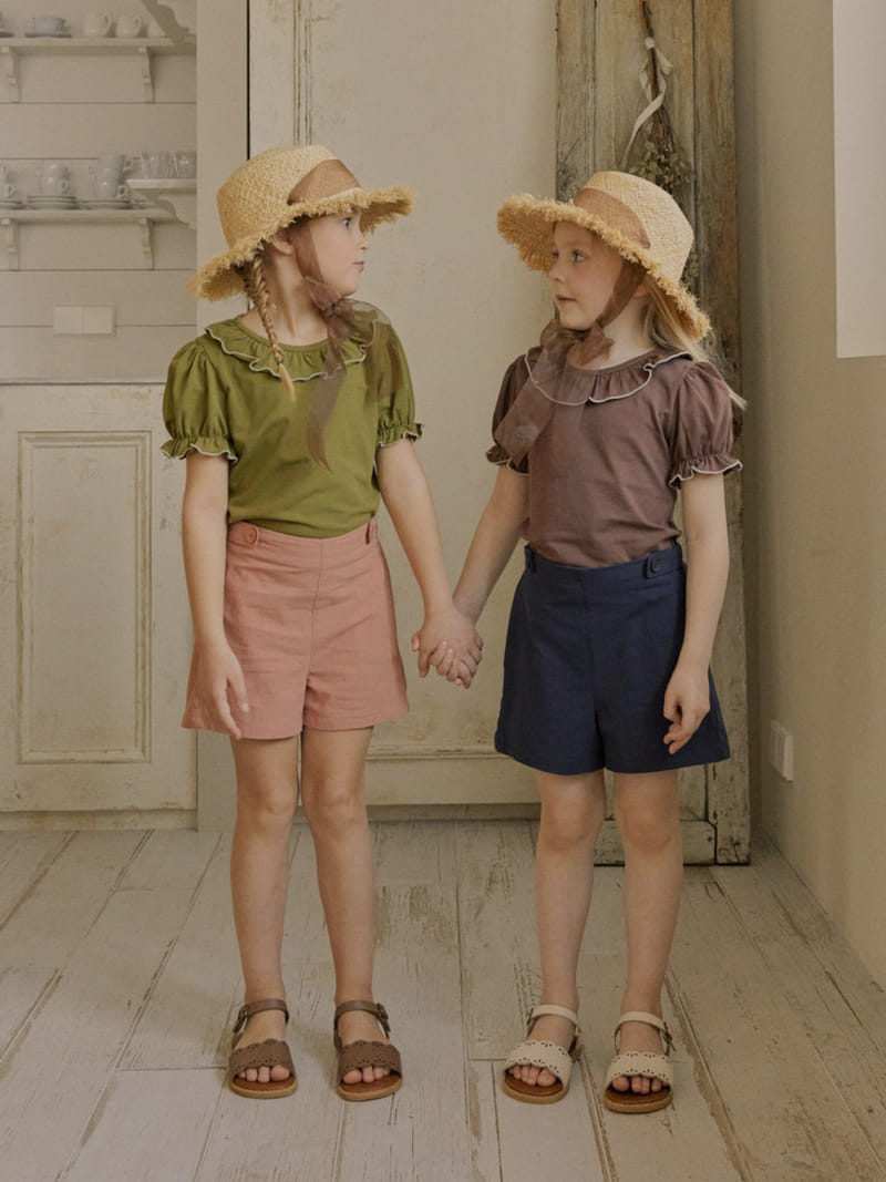 Lolobole - Korean Children Fashion - #childofig - Button Shorts - 3