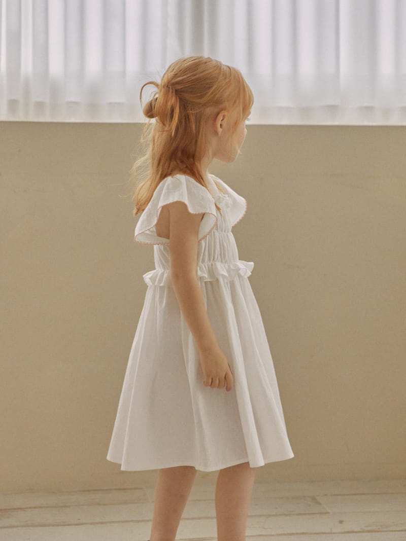 Lolobole - Korean Children Fashion - #childrensboutique - Cinnamon Smoke One-Piece - 7