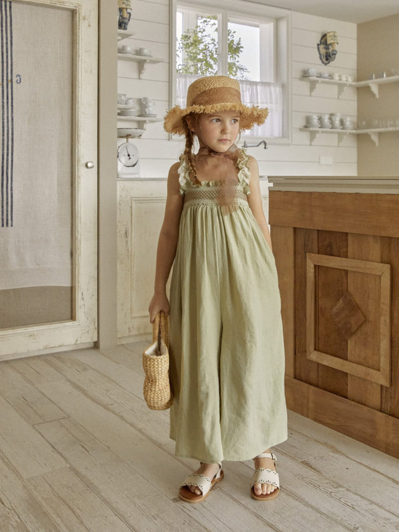 Lolobole - Korean Children Fashion - #designkidswear - Anne Smoke Jumpsuit - 11