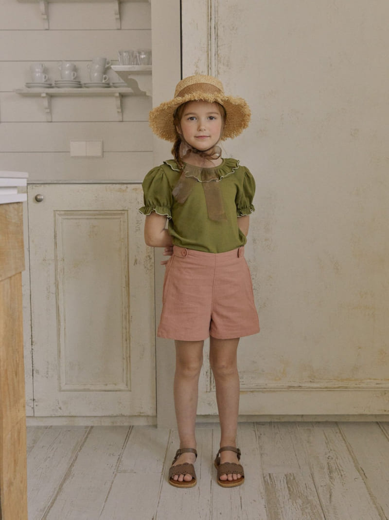 Lolobole - Korean Children Fashion - #discoveringself - Button Shorts - 7