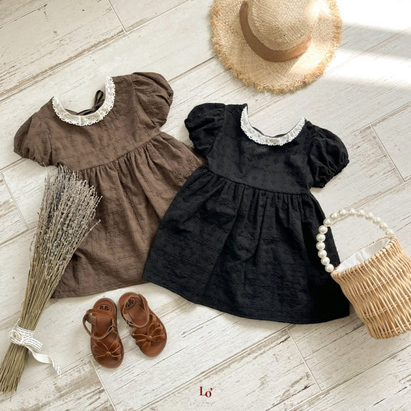 Lolobole - Korean Children Fashion - #fashionkids - Mocha One-Piece - 2