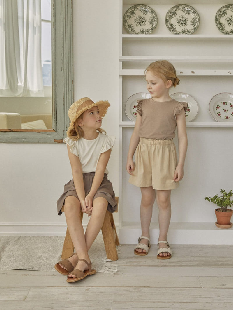 Lolobole - Korean Children Fashion - #fashionkids - Natural Shorts - 5