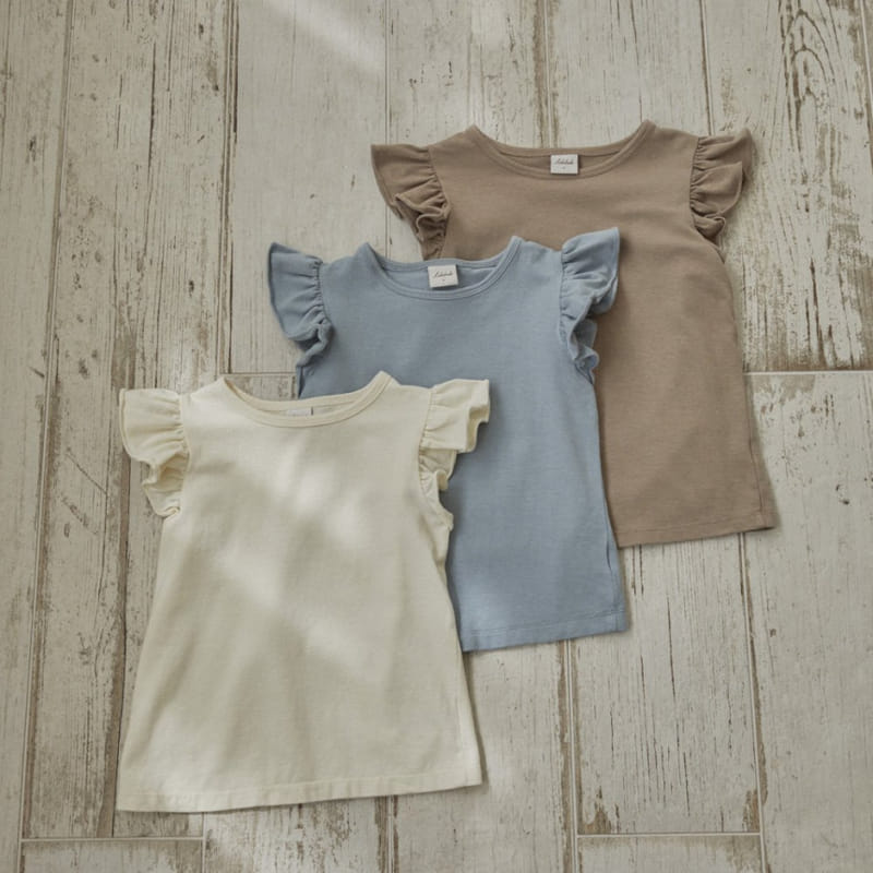 Lolobole - Korean Children Fashion - #kidsshorts - Sleeve Wing Tee - 2