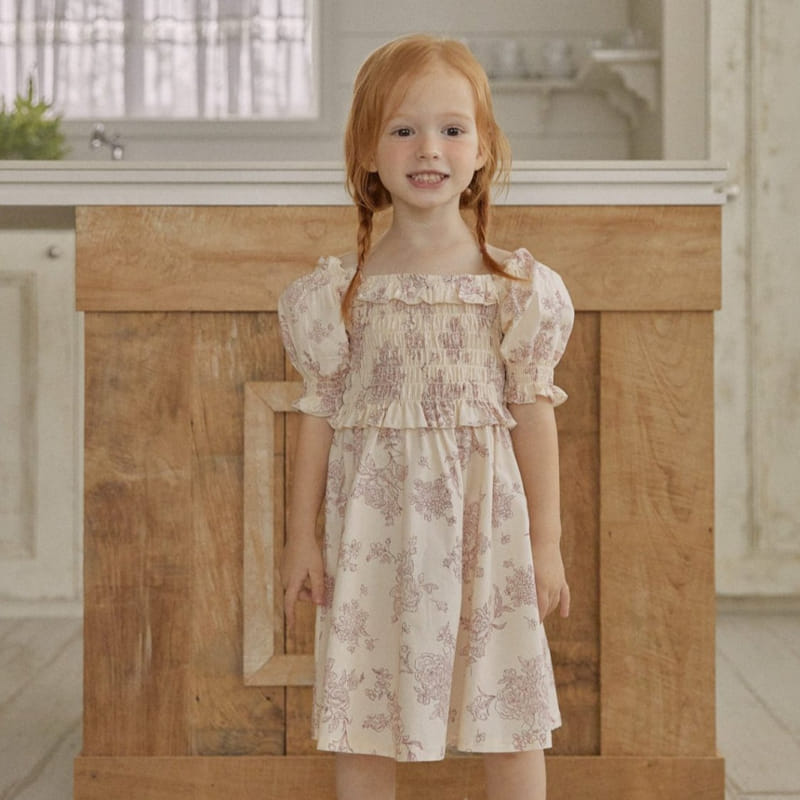 Lolobole - Korean Children Fashion - #kidsshorts - Isabel Smoke One-Piece - 2