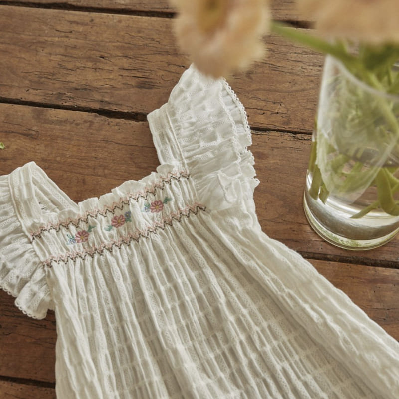 Lolobole - Korean Children Fashion - #littlefashionista - Square One-Piece - 2