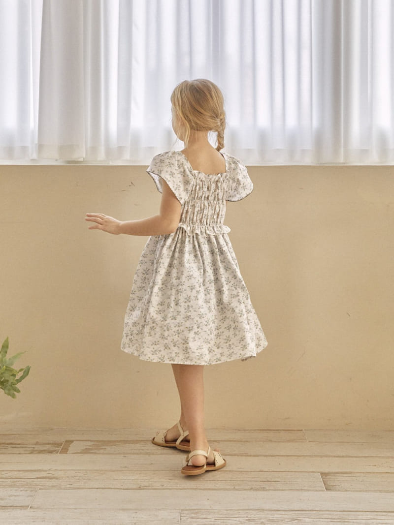 Lolobole - Korean Children Fashion - #littlefashionista - Cinnamon Smoke One-Piece