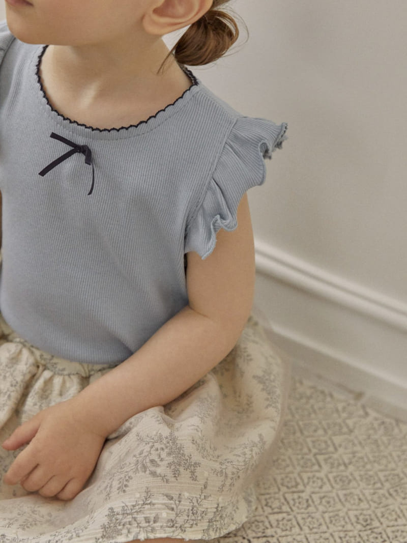 Lolobole - Korean Children Fashion - #todddlerfashion - Double Wing Tee - 11