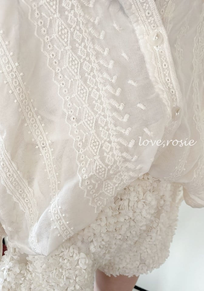Love Rosie - Korean Children Fashion - #prettylittlegirls - Vintage Lace Blouse With Mom - 4