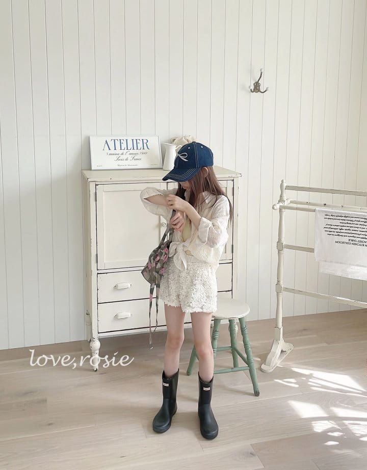 Love Rosie - Korean Children Fashion - #designkidswear - Flower Lace Shorts - 9