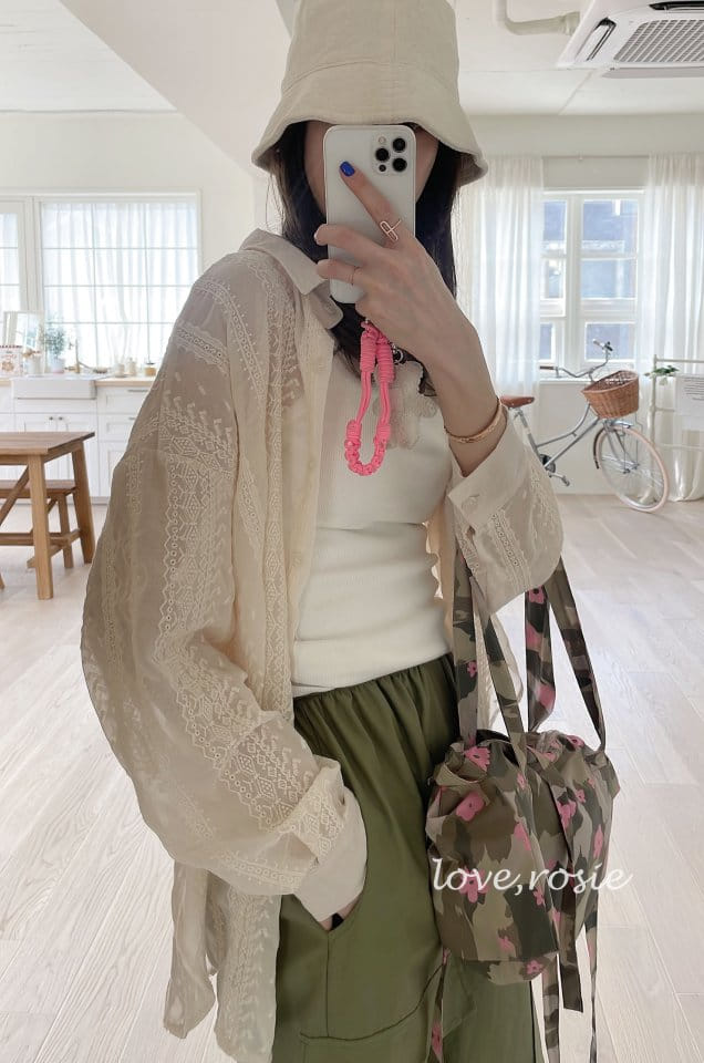 Love Rosie - Korean Children Fashion - #minifashionista - Vintage Lace Blouse With Mom - 2