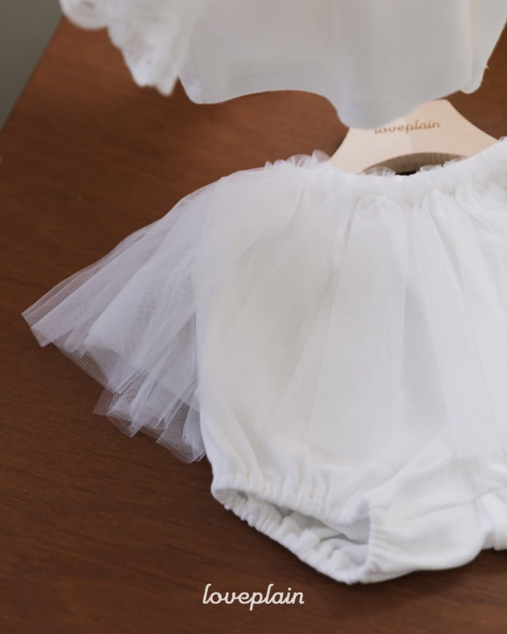 Loveplain - Korean Baby Fashion - #babygirlfashion - Mini Frill Top Bottom Set - 4