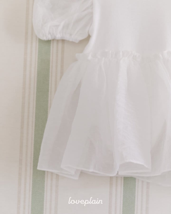 Loveplain - Korean Baby Fashion - #onlinebabyshop - Sherbet Body Suit - 3