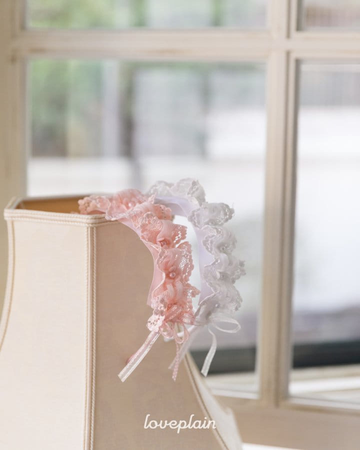 Loveplain - Korean Children Fashion - #stylishchildhood - Pearl Flower Hair Band - 3