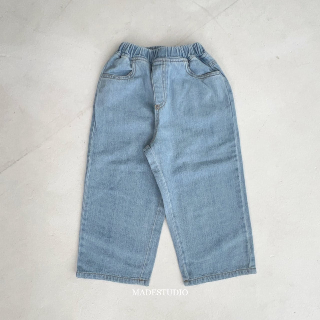 Made Studio - Korean Children Fashion - #childrensboutique - Summer Denim Pants - 9