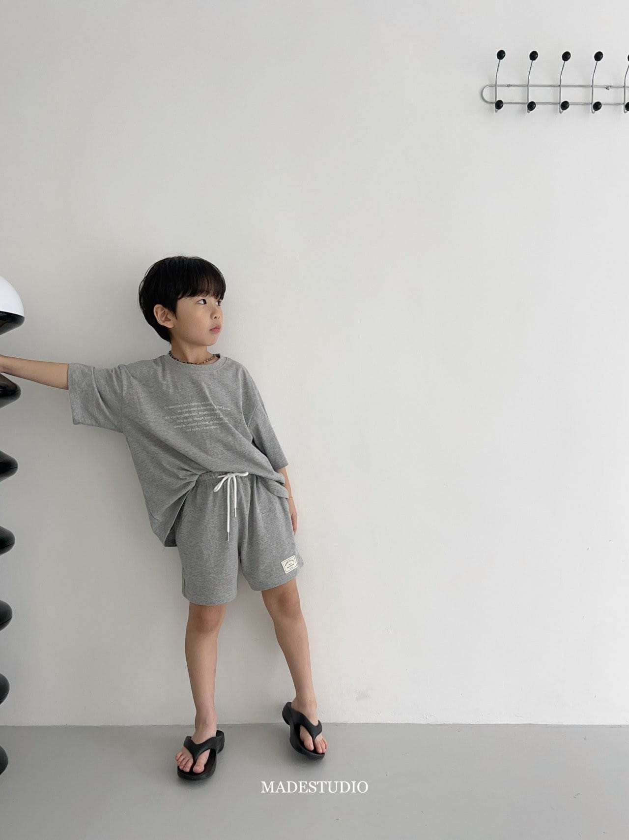 Made Studio - Korean Children Fashion - #fashionkids - Letter Tee - 8