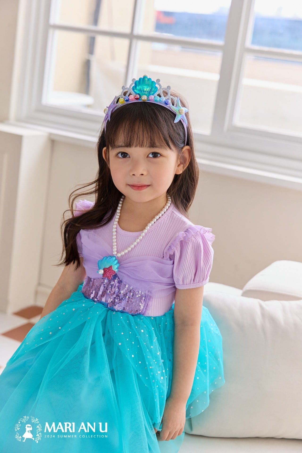 Mari An U - Korean Children Fashion - #fashionkids - The Liittle Mermaid Necklace - 3