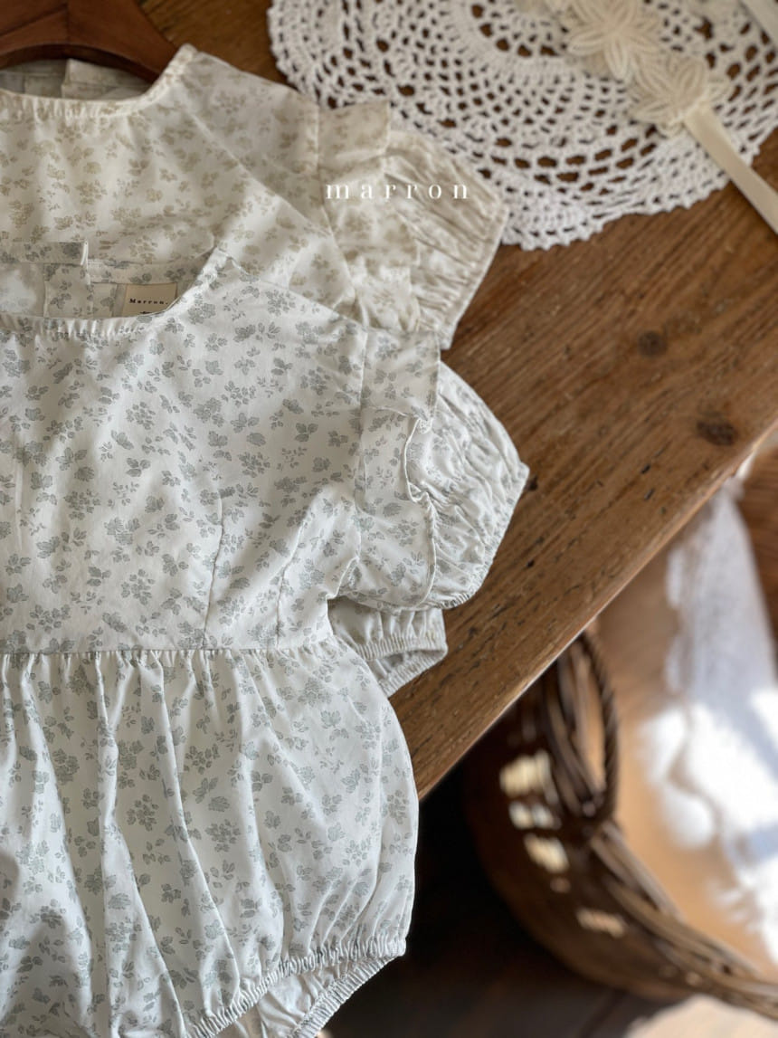 Marron Kid - Korean Baby Fashion - #babyboutiqueclothing - Stella Body Suit - 5