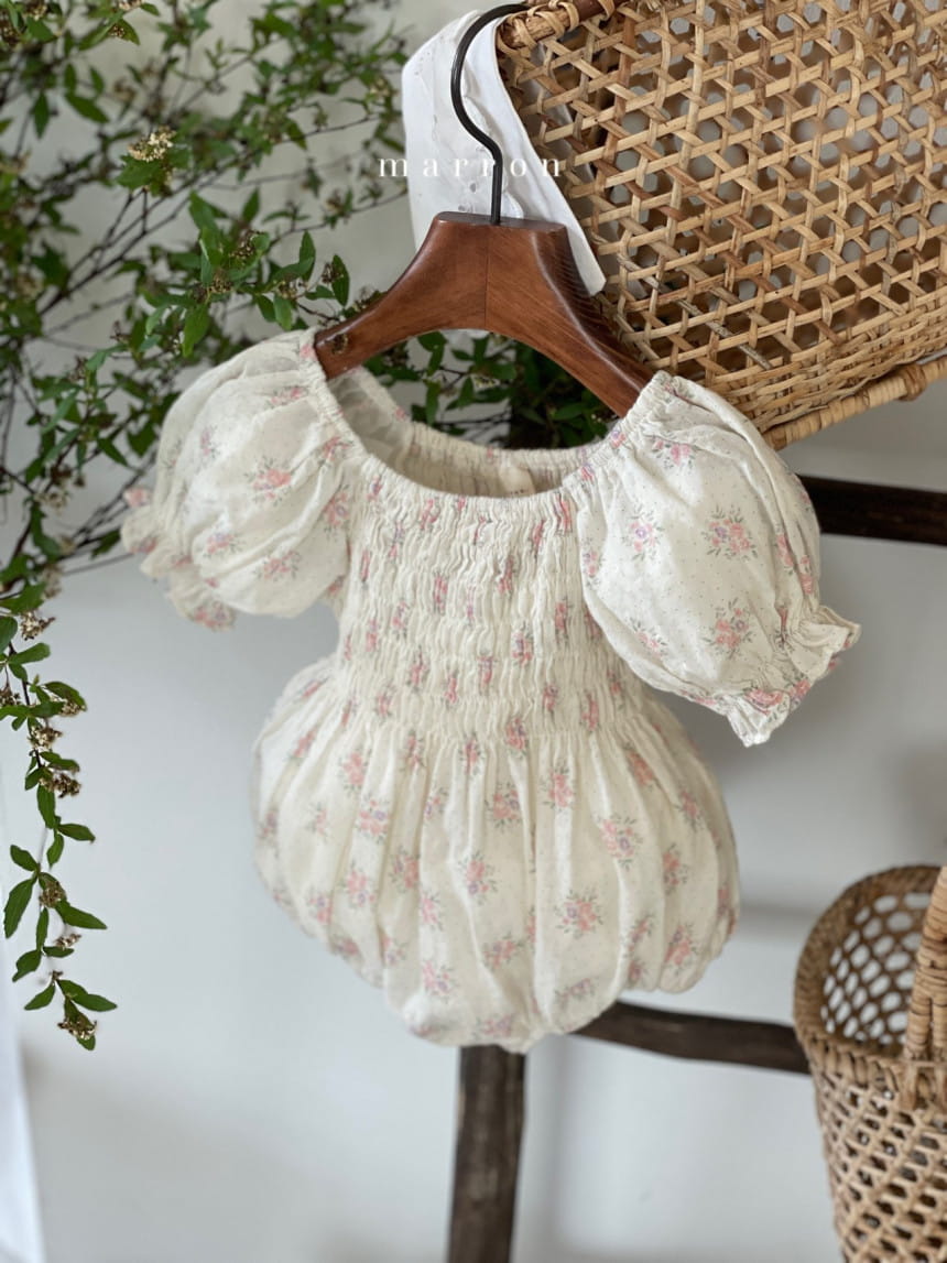 Marron Kid - Korean Baby Fashion - #babyclothing - Flone Body Suit - 11
