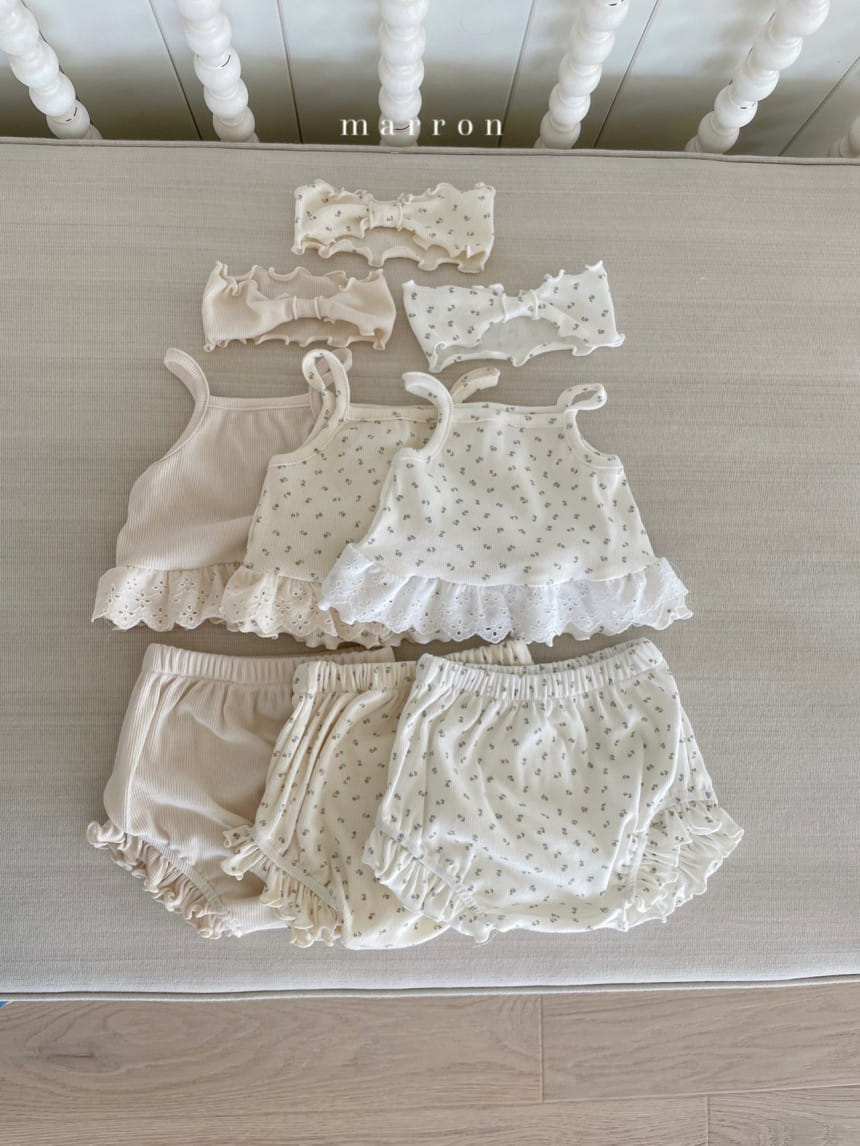 Marron Kid - Korean Baby Fashion - #babyboutiqueclothing - Bebe Lala Top Bottom Set - 4