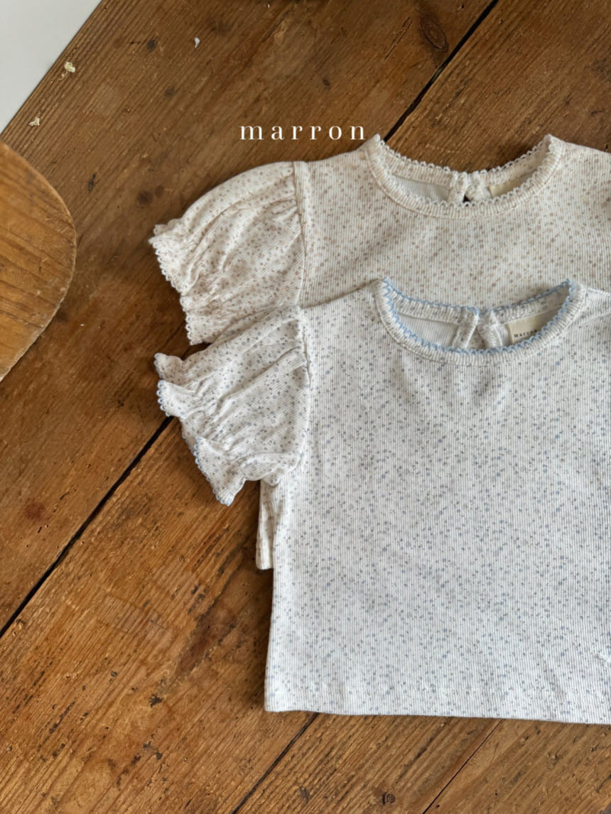 Marron Kid - Korean Baby Fashion - #babyclothing - Bubble Tee - 4