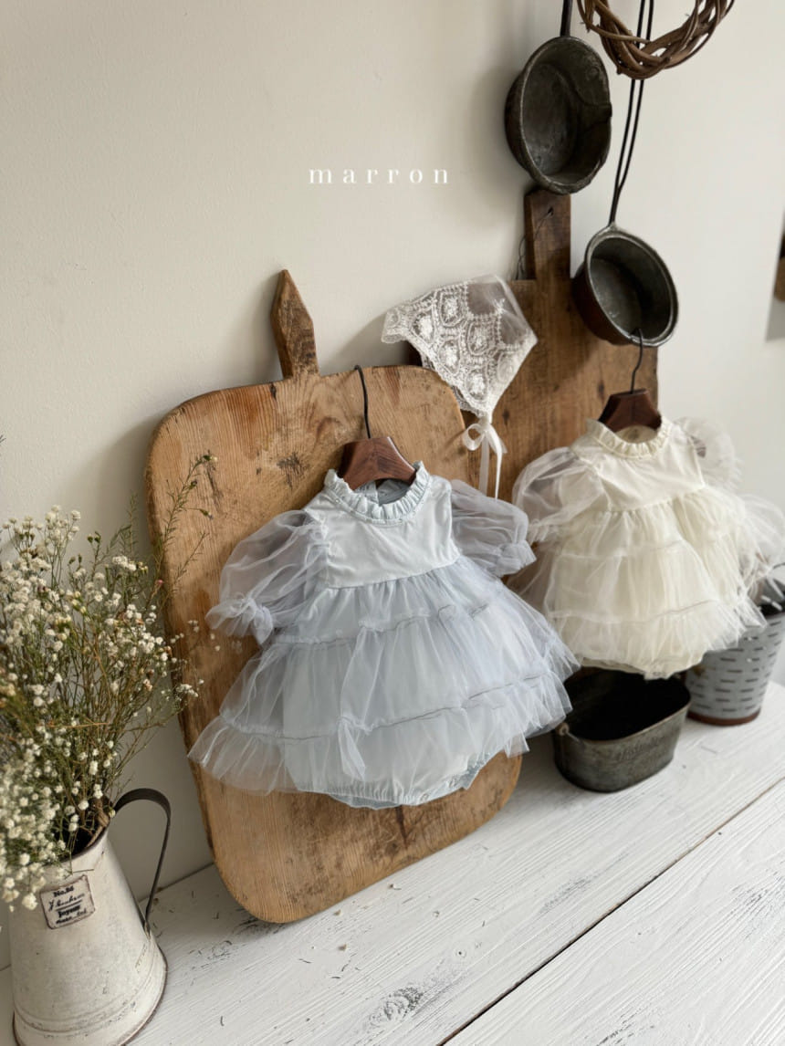 Marron Kid - Korean Baby Fashion - #babygirlfashion - Alice Body Suit - 2