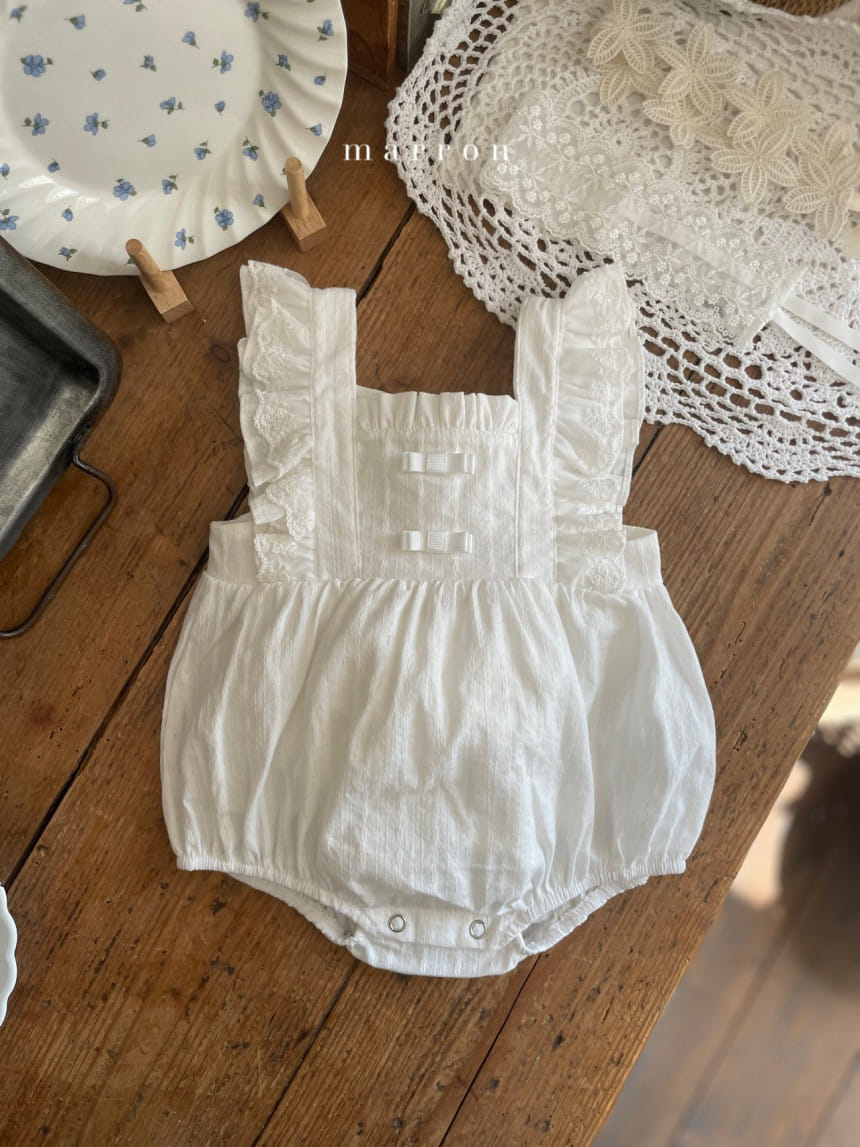 Marron Kid - Korean Baby Fashion - #babylifestyle - Lala Body Suit - 2