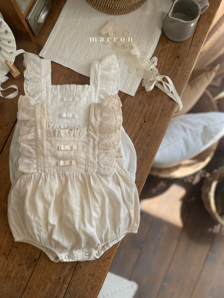 Marron Kid - Korean Baby Fashion - #babyoninstagram - Lala Body Suit - 3