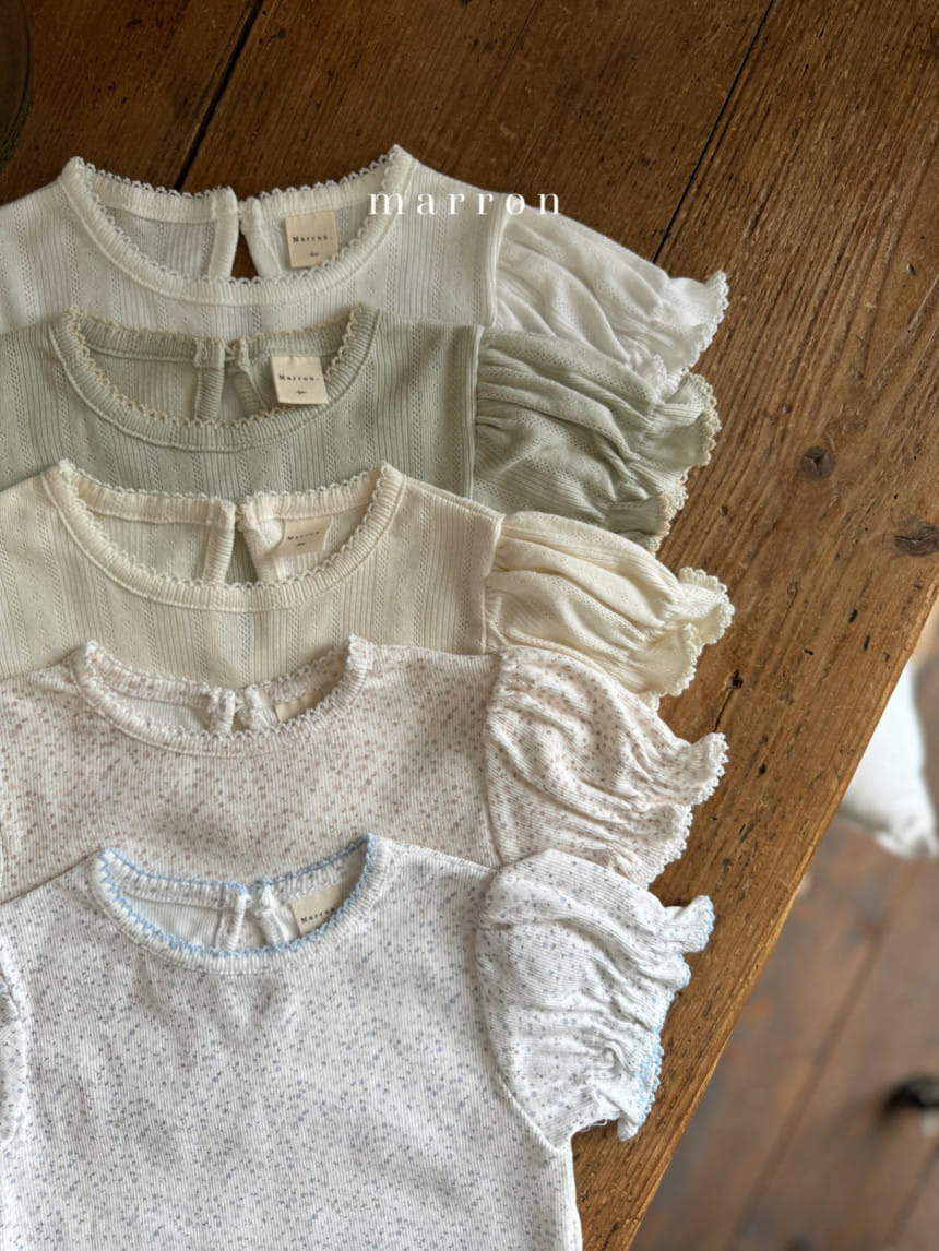Marron Kid - Korean Baby Fashion - #babyootd - Bubble Tee - 9