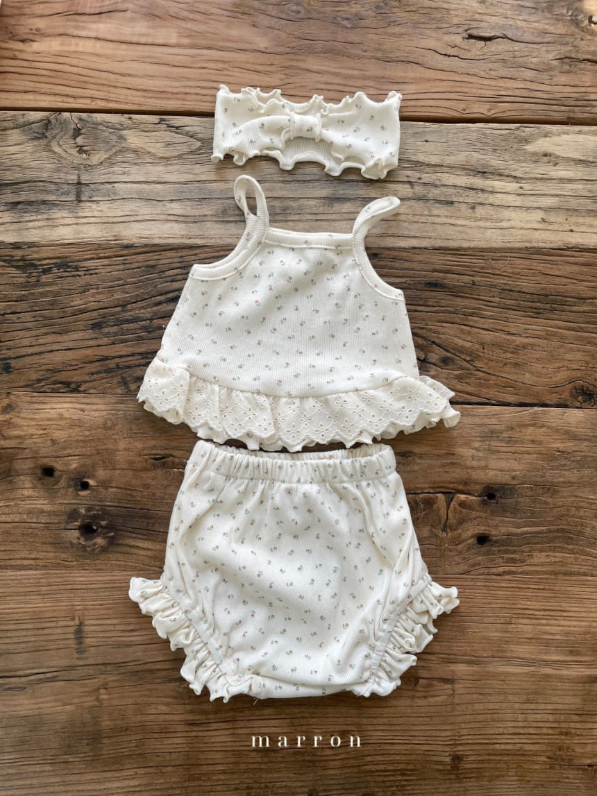 Marron Kid - Korean Baby Fashion - #babyootd - Bebe Lala Top Bottom Set - 10