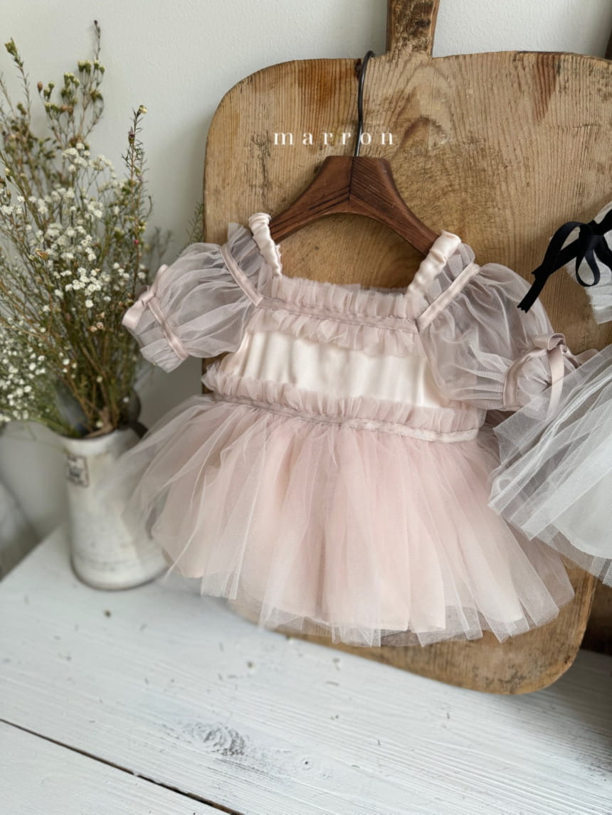 Marron Kid - Korean Baby Fashion - #babyootd - Elizabeth Body Suit - 7