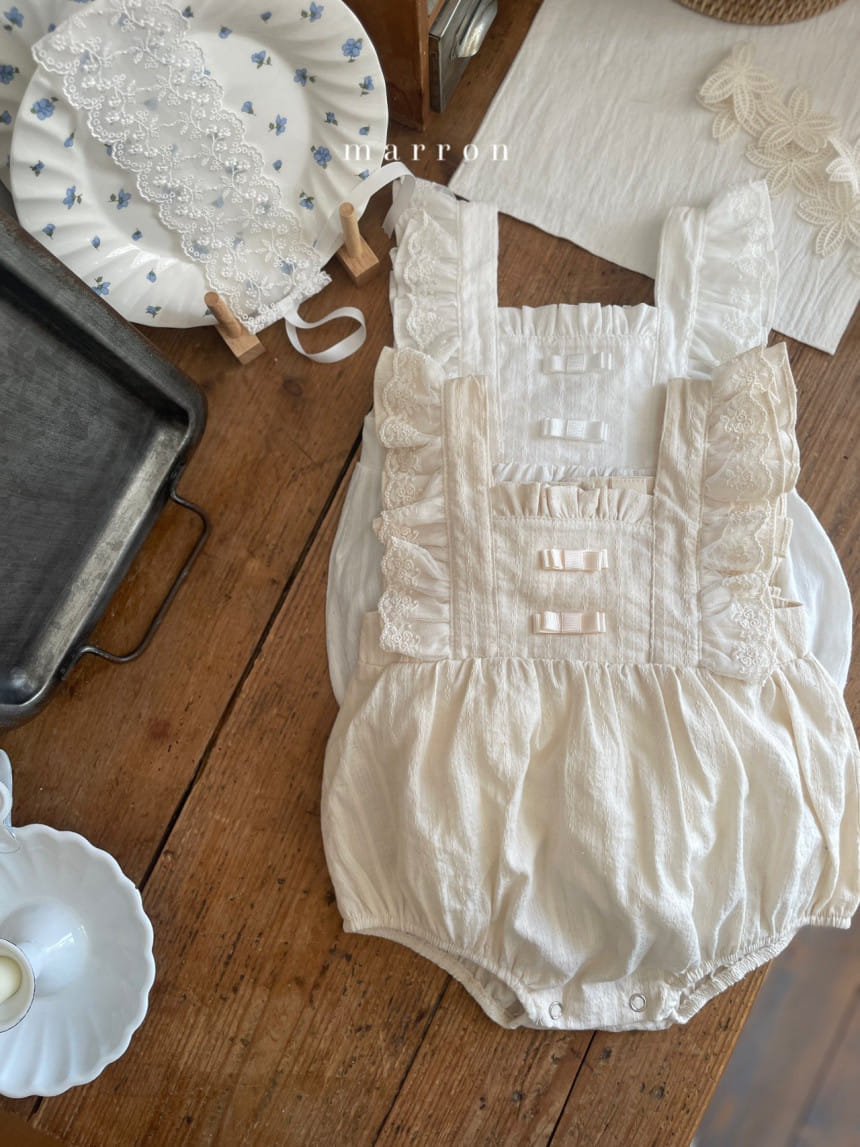 Marron Kid - Korean Baby Fashion - #babyoninstagram - Lala Body Suit - 4