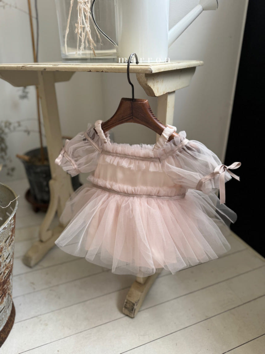 Marron Kid - Korean Baby Fashion - #babyoutfit - Elizabeth Body Suit - 8