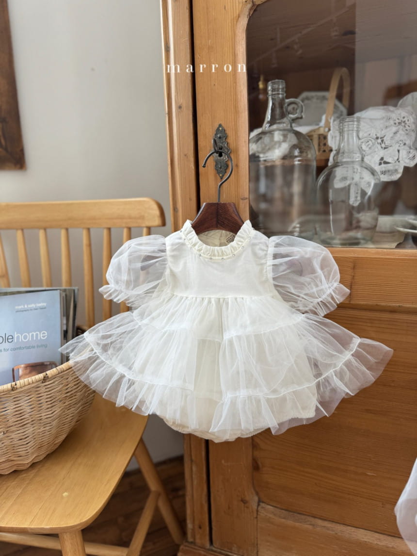 Marron Kid - Korean Baby Fashion - #babyoutfit - Alice Body Suit - 6